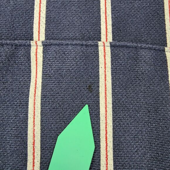 Champion Hoodie Womens Medium Blue Stripe Reverse Weave Heavyweight Sweatshirt - Picture 15 of 16